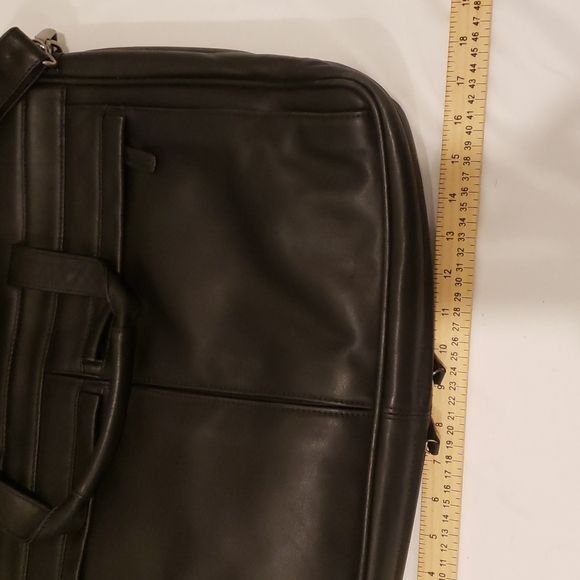 El Portal Black Leather briefcase - Picture 12 of 16
